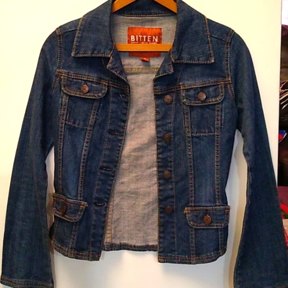 BITTEN Sarah Jessica Parker Denim Jacket
